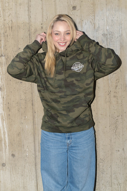 Unisex Camo Pullover Hoodie