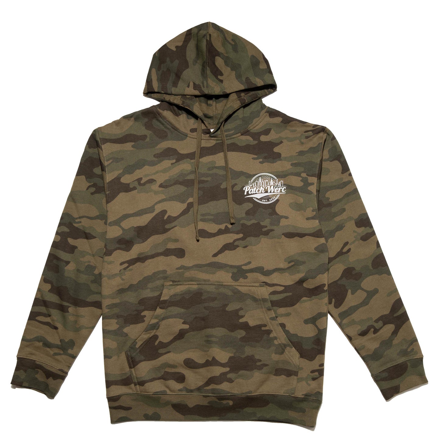 Unisex Camo Pullover Hoodie