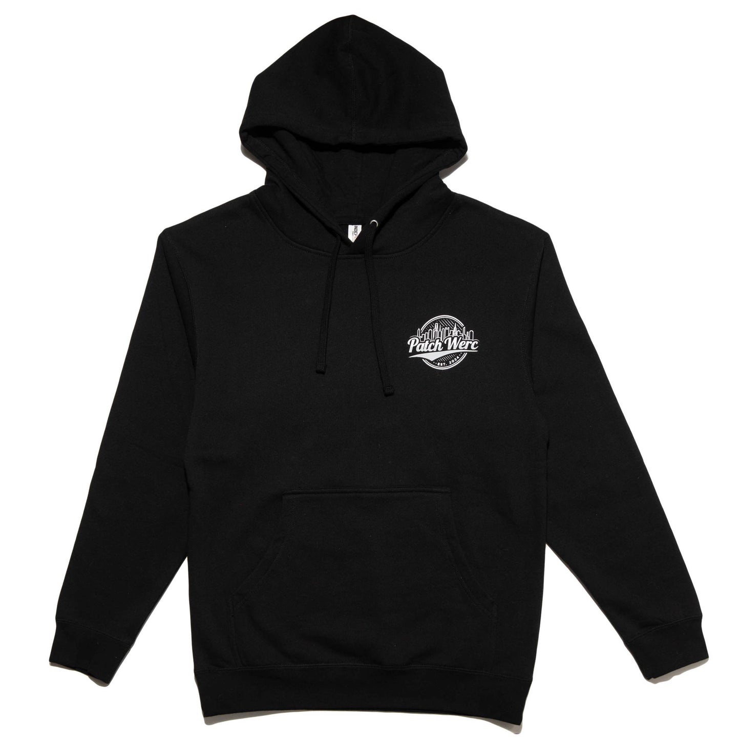 Unisex Black Pullover Hoodie
